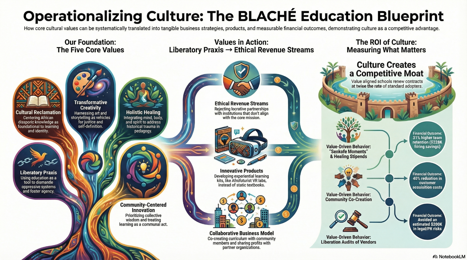 BLACHE Education cultural values
